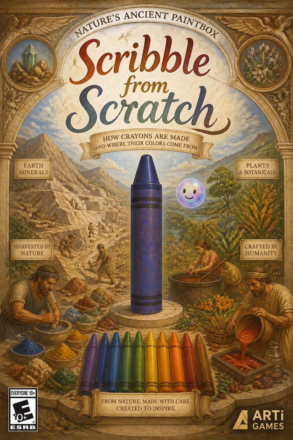 Scribble from Scratch (3 words) - Scratch implies making it