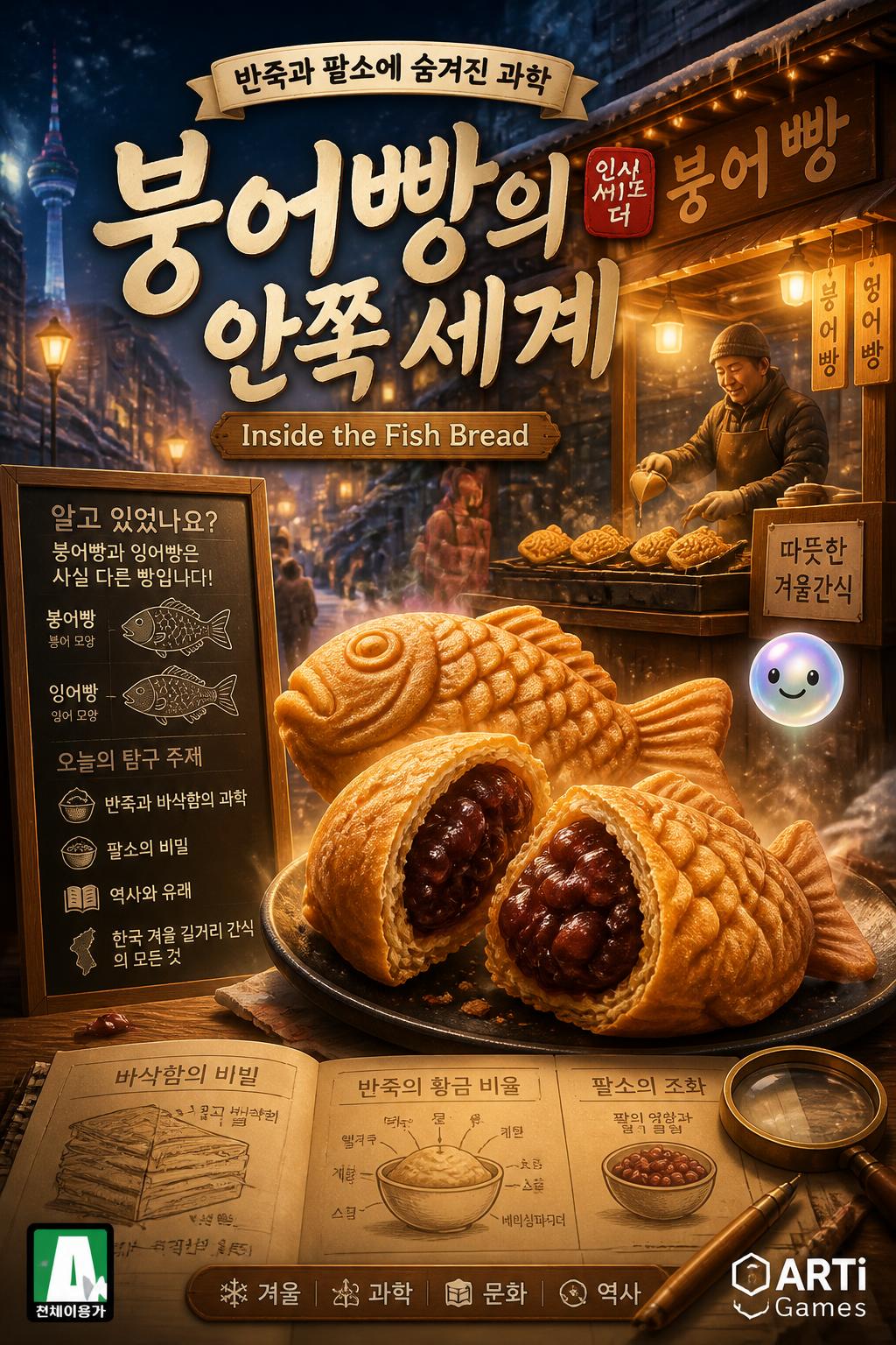 Inside the Fish Bread
