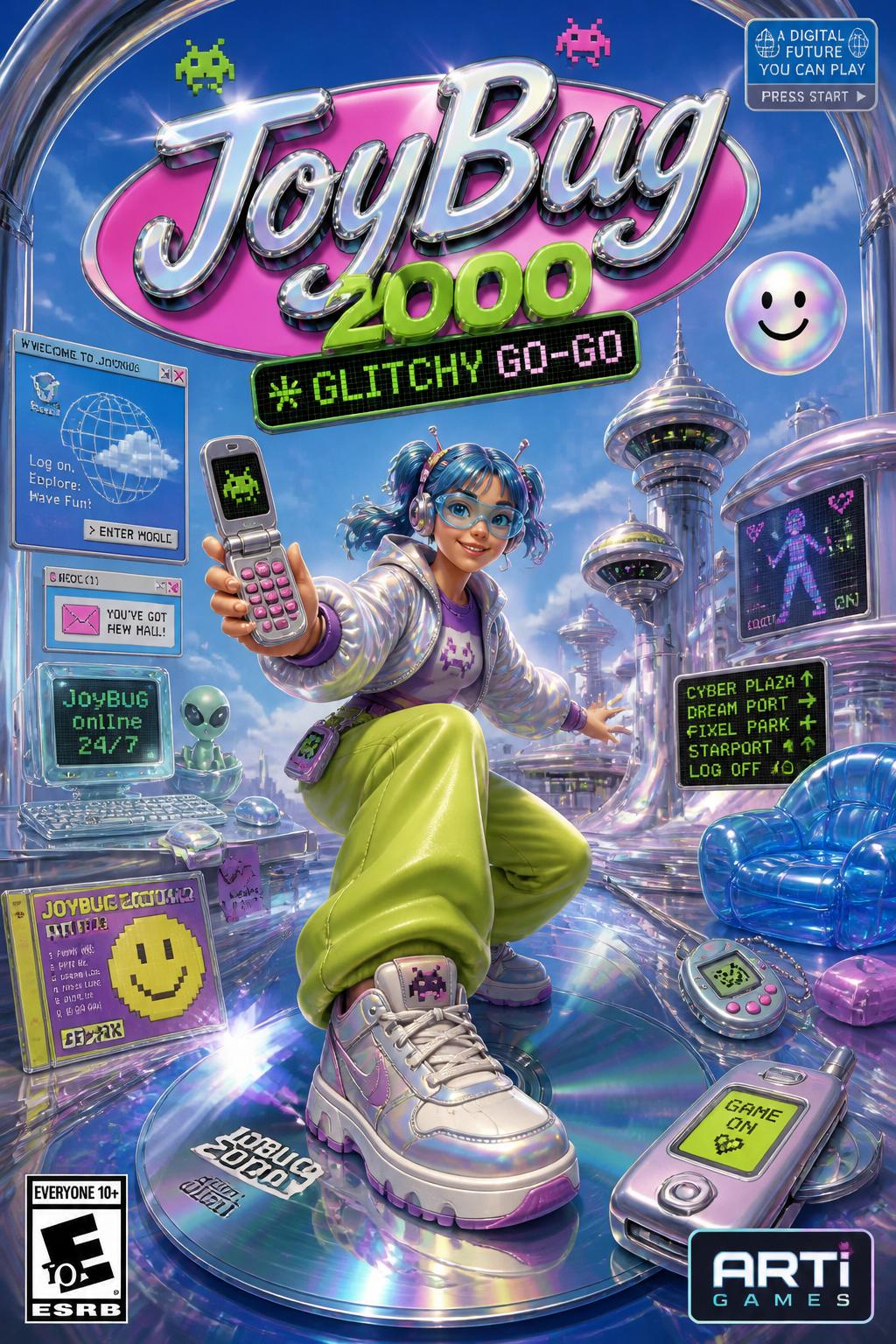 JoyBug 2000
        *   Glitchy Go-Go