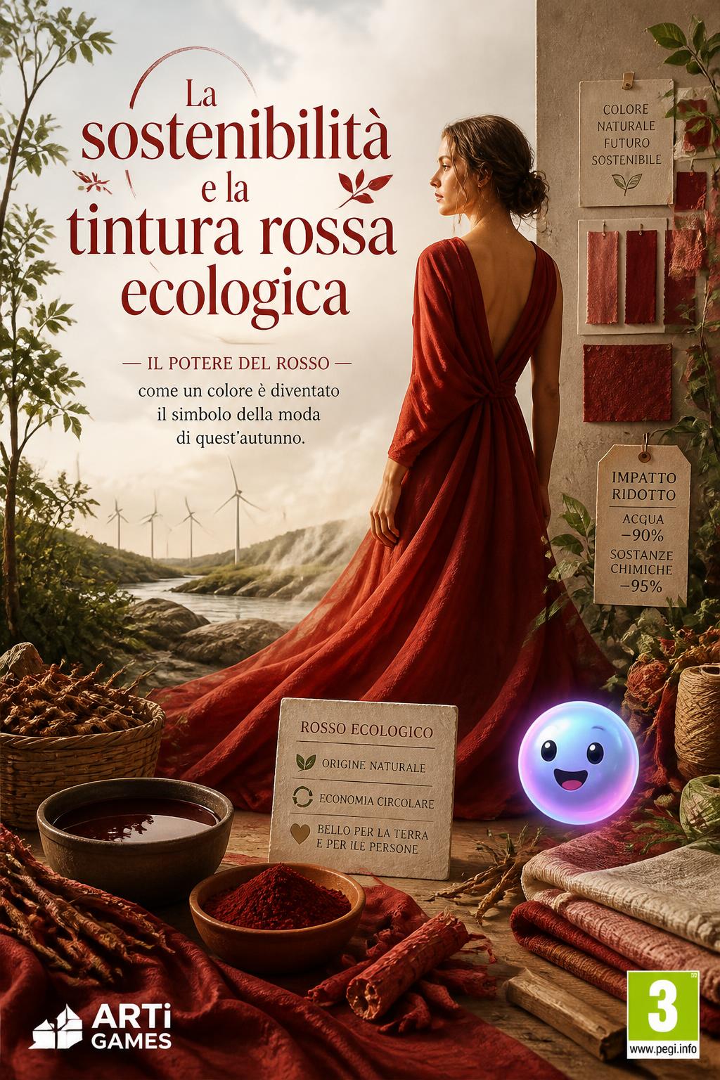 La sostenibilità e la tintura rossa ecologica