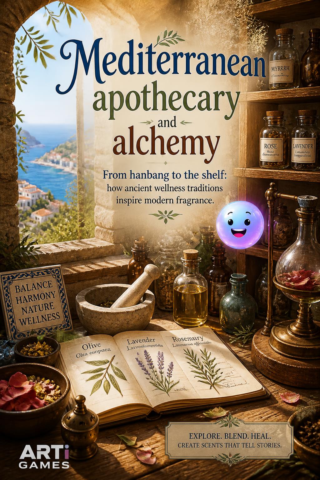 Mediterranean apothecary and alchemy