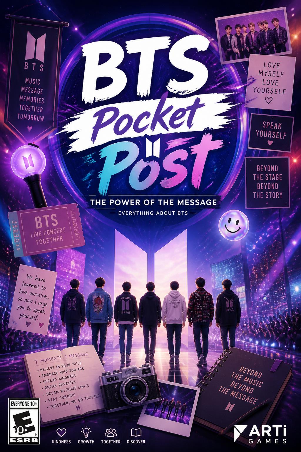 BTS Pocket Post (3 words) - Clean.
    *   