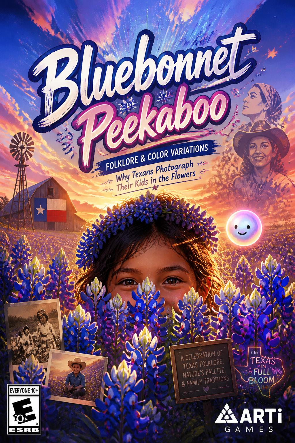 Bluebonnet Peekaboo