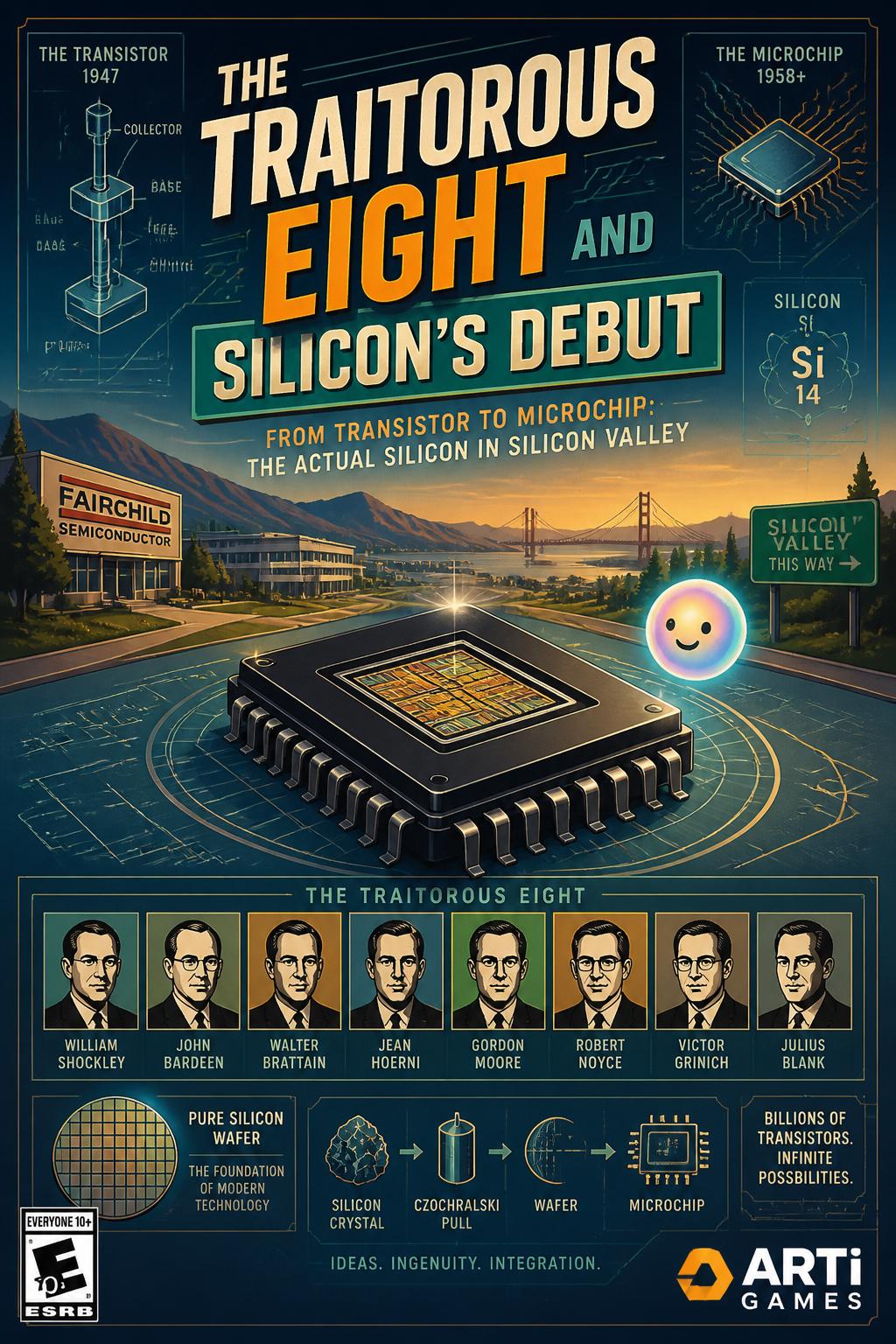 The traitorous eight and silicon's debut