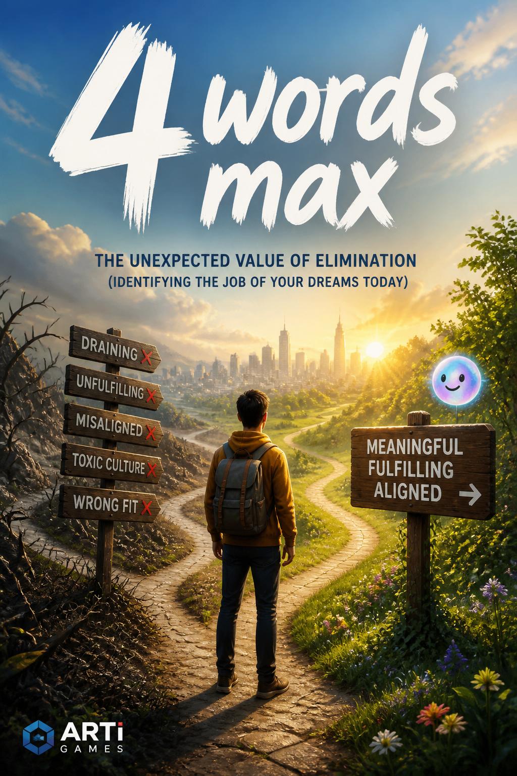 4 words max