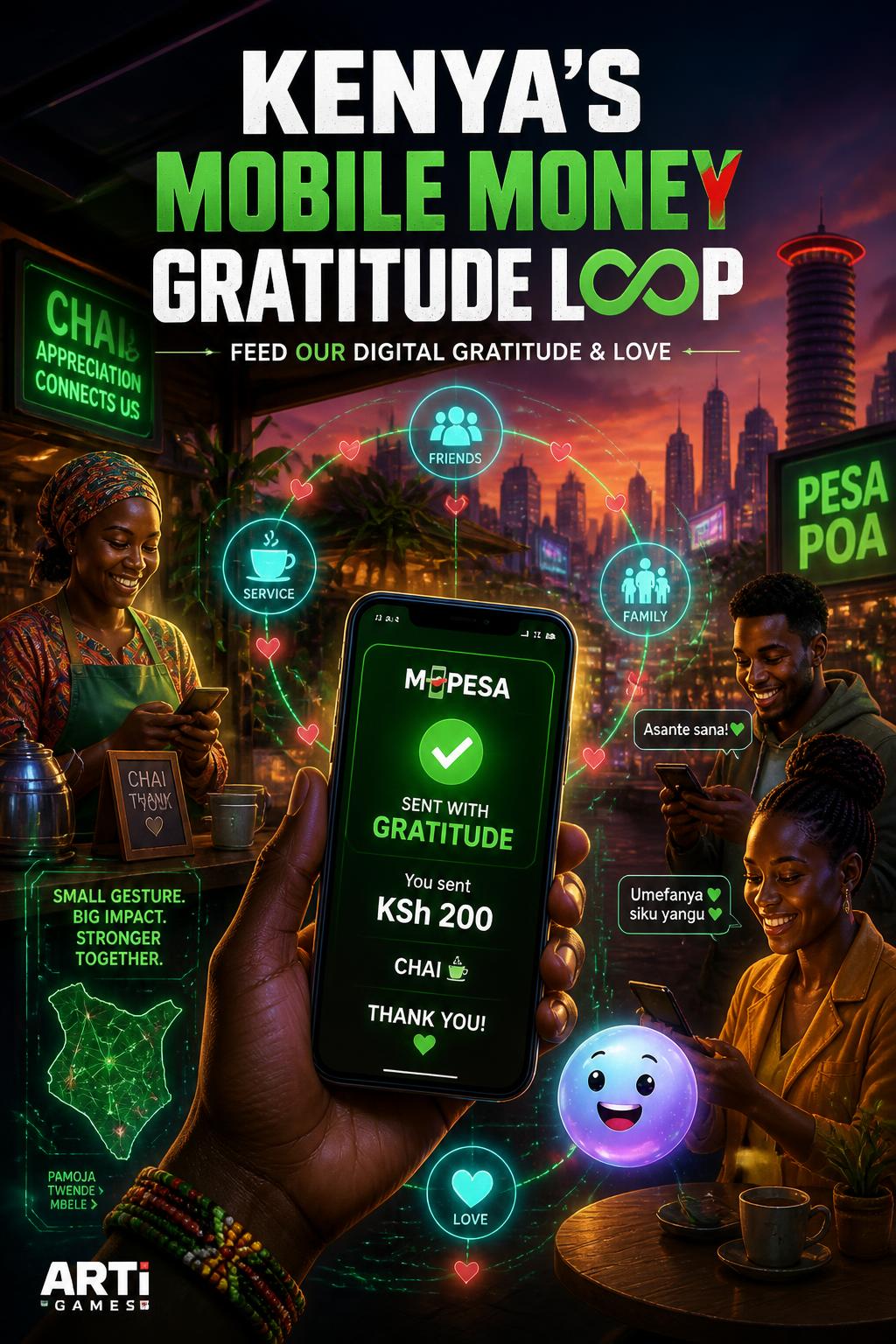 Kenya's mobile money gratitude loop