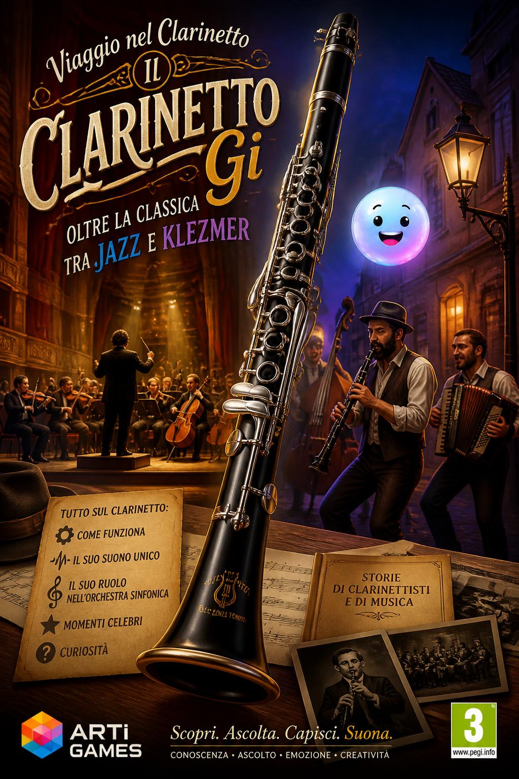 * (Journey into the Clarinet)
    *   *Il Clarinetto Gi