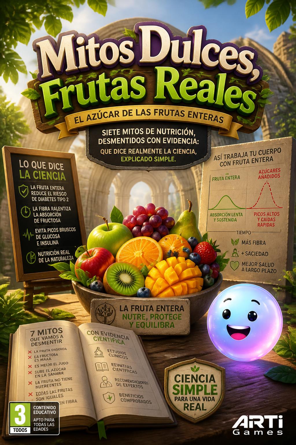 Mitos Dulces, Frutas Reales