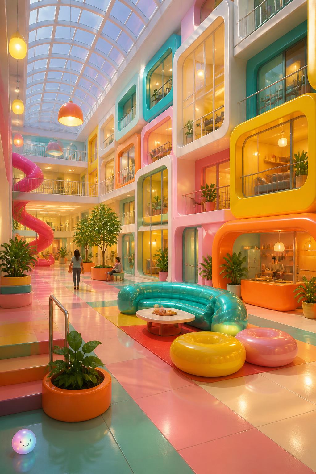Living in the mall