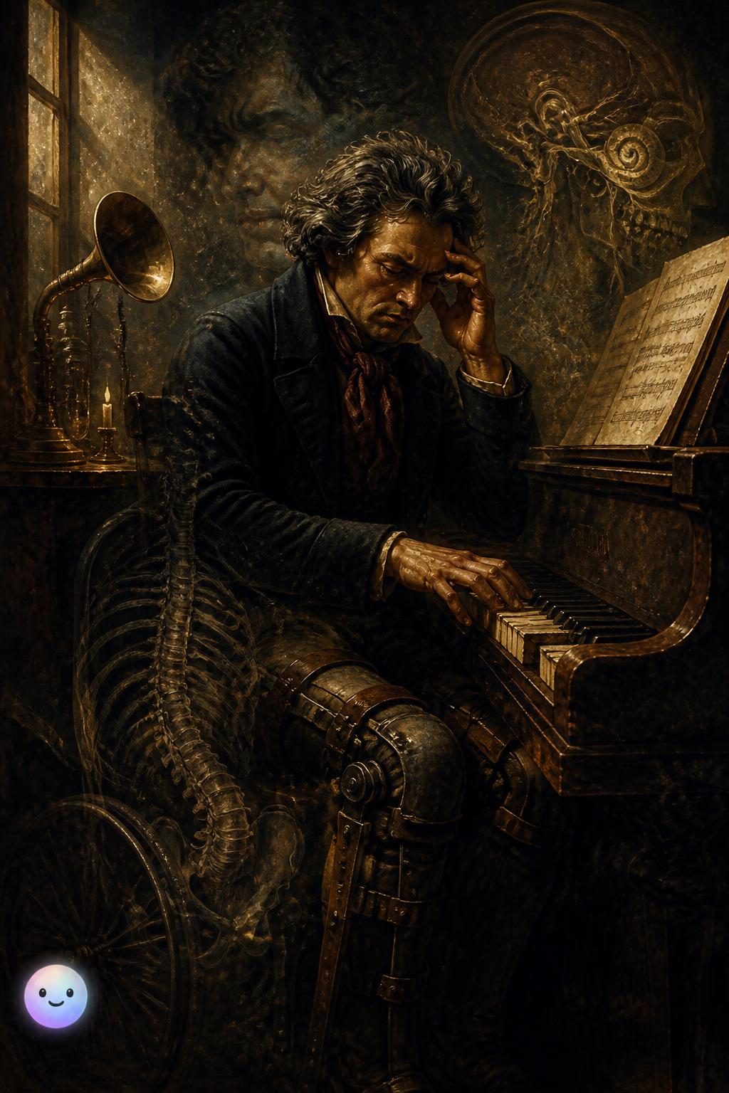 The loss of his voice