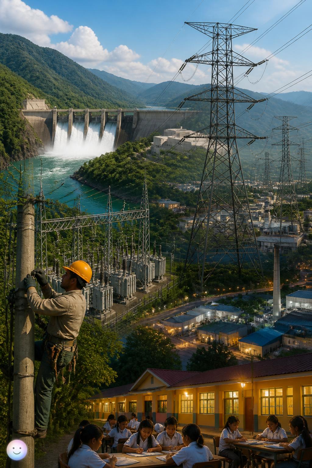 La gran red eléctrica de México
