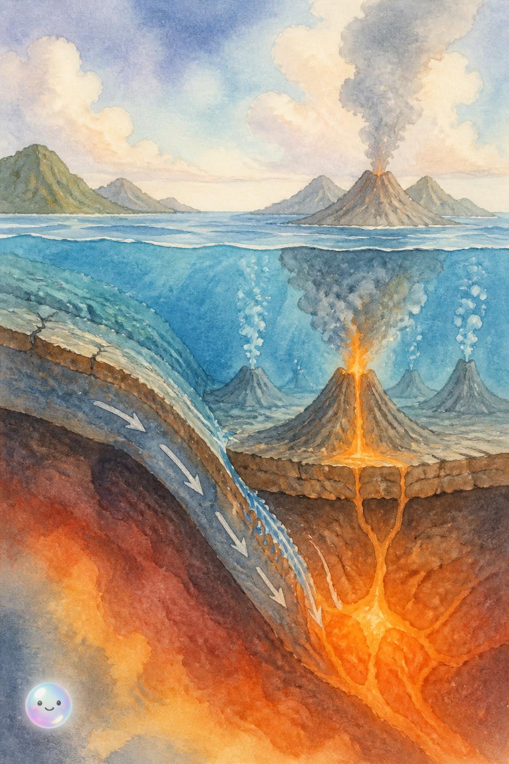El choque invisible de las placas tectonicas