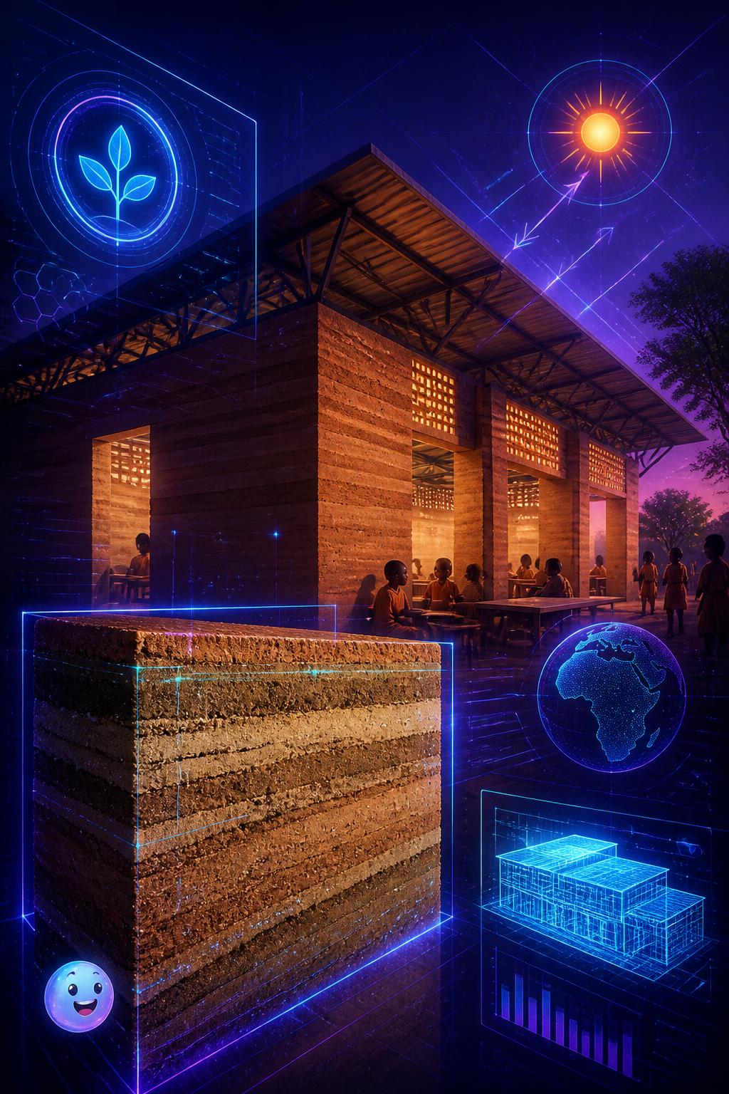 The modern revival of rammed earth walls