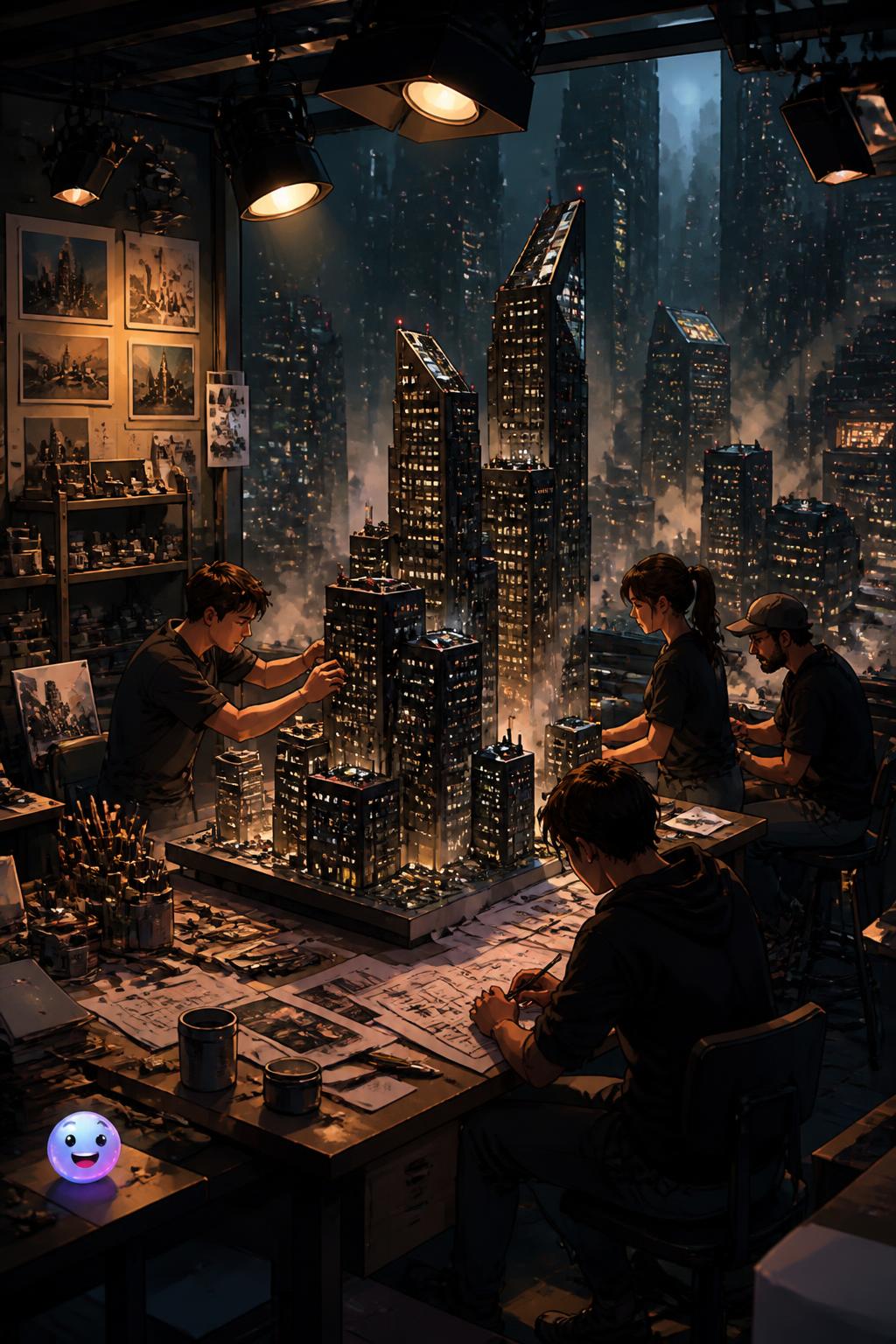 El arte de la miniatura detallada