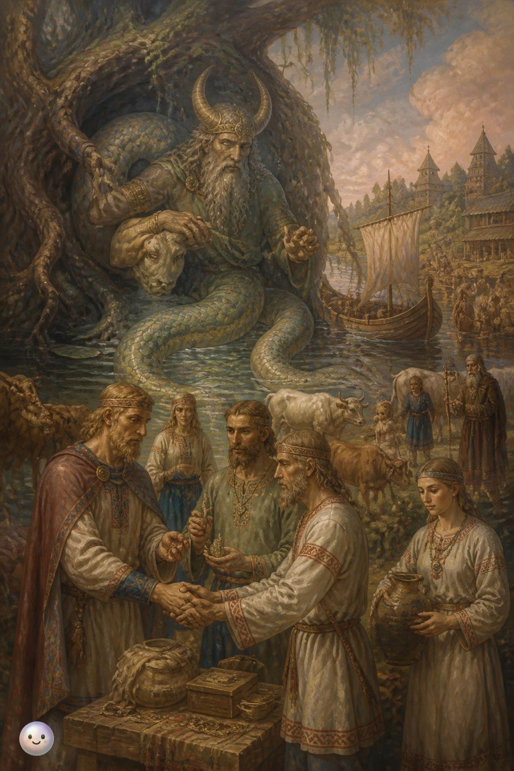 Veles the lord of the low waters