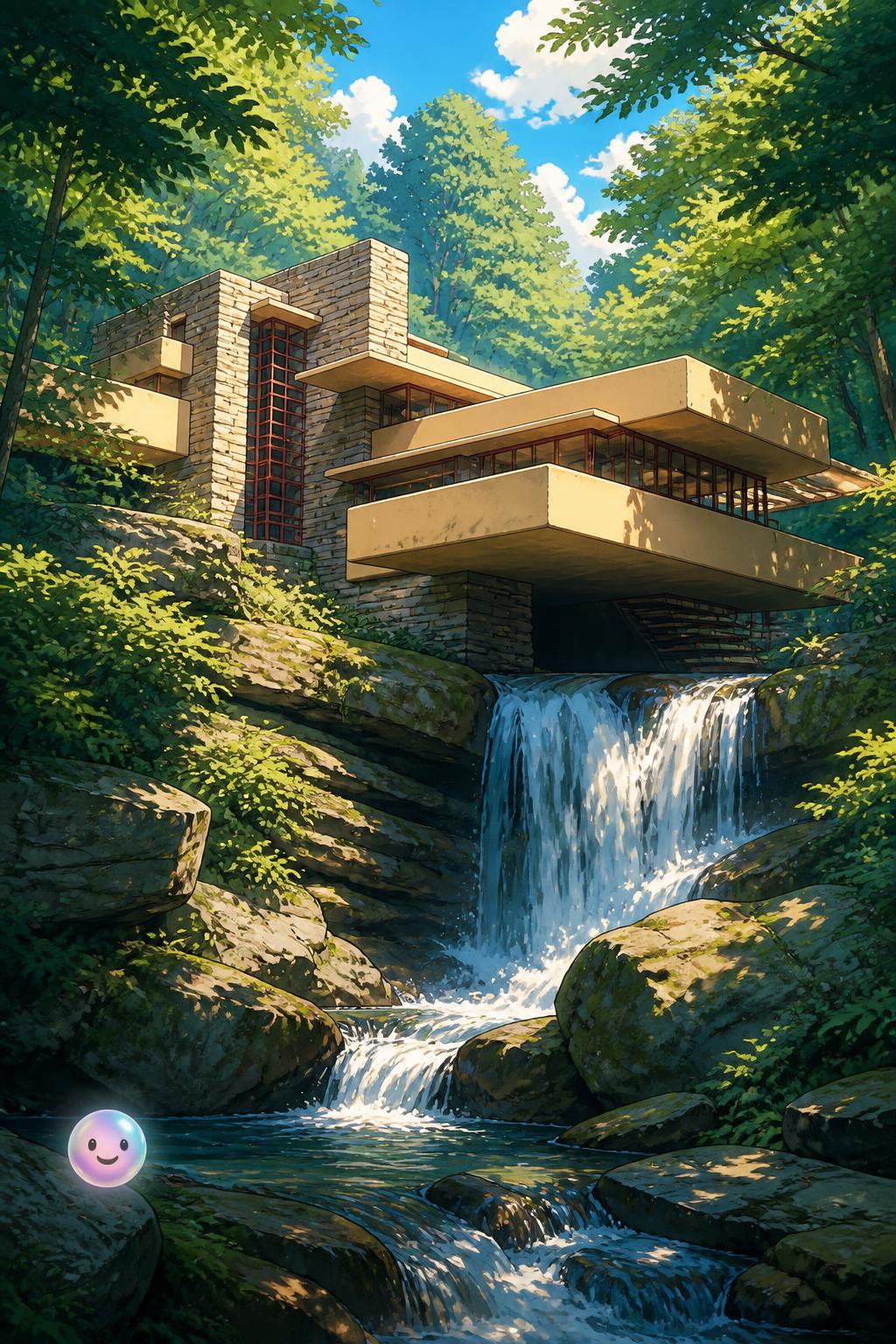 Frank Lloyd Wright and organic integration
