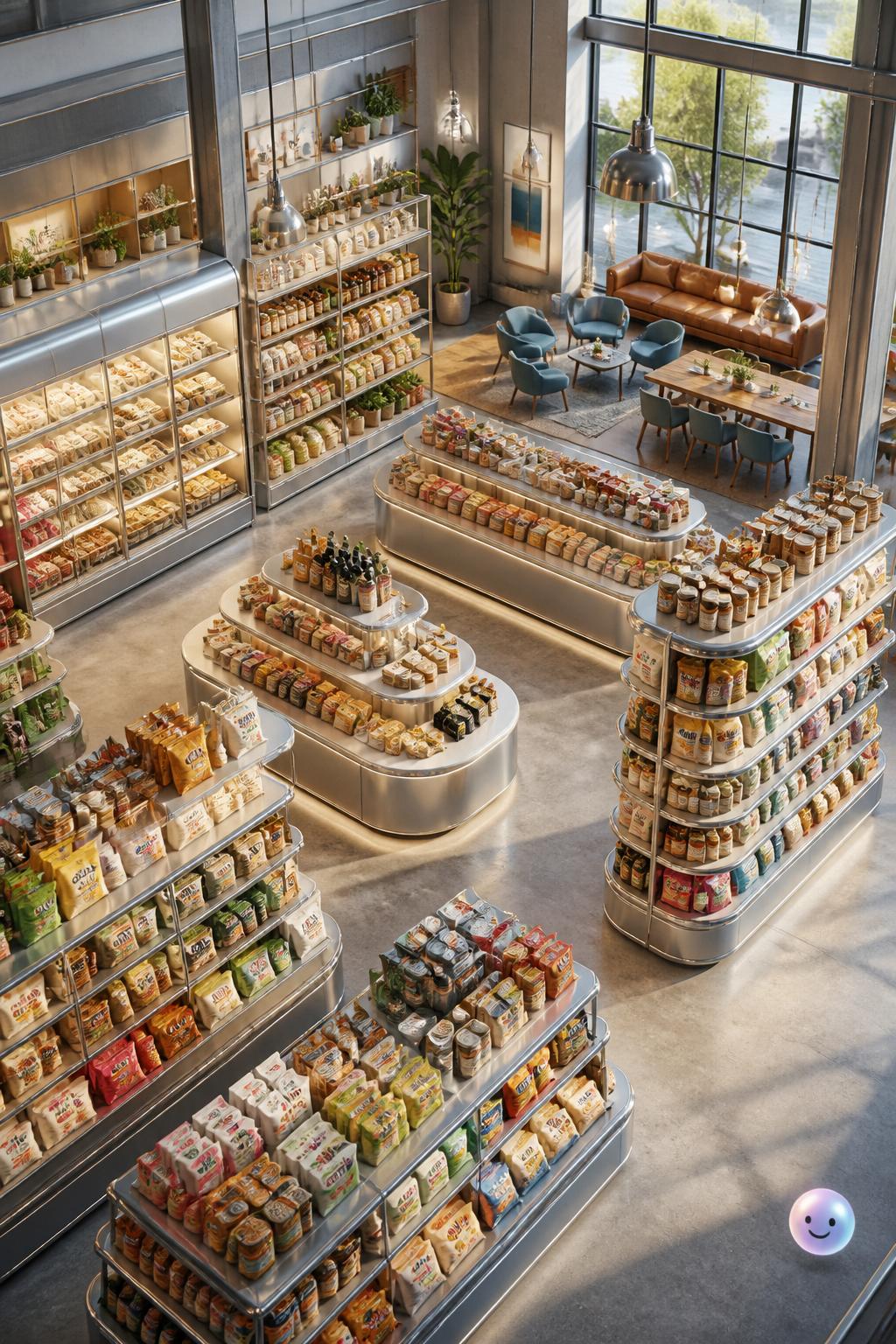 The Goods Mart curated snack showroom