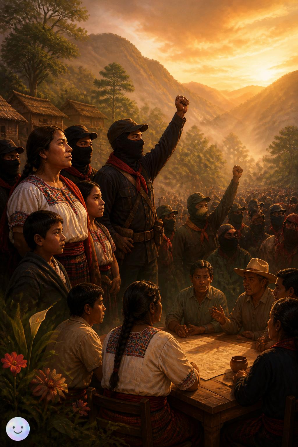 El levantamiento indígena del EZLN en 1994
