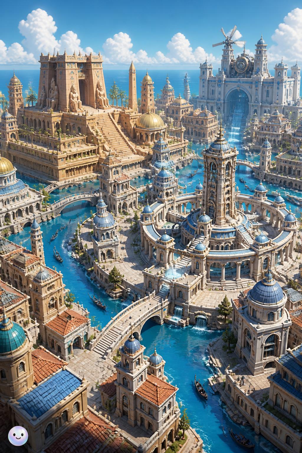 Architecture inspired by global landmarks