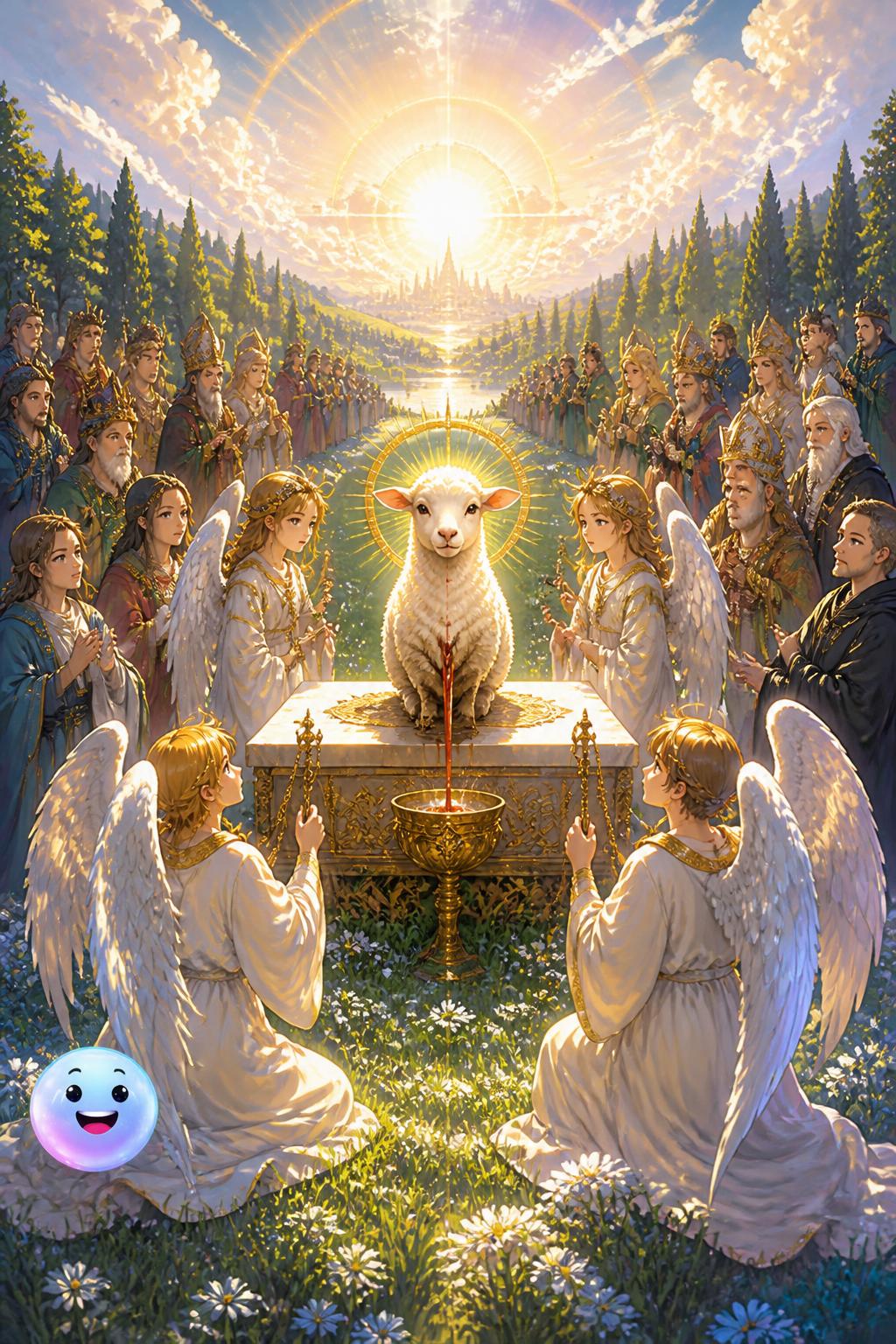 L'Adorazione dell'Agnello Mistico