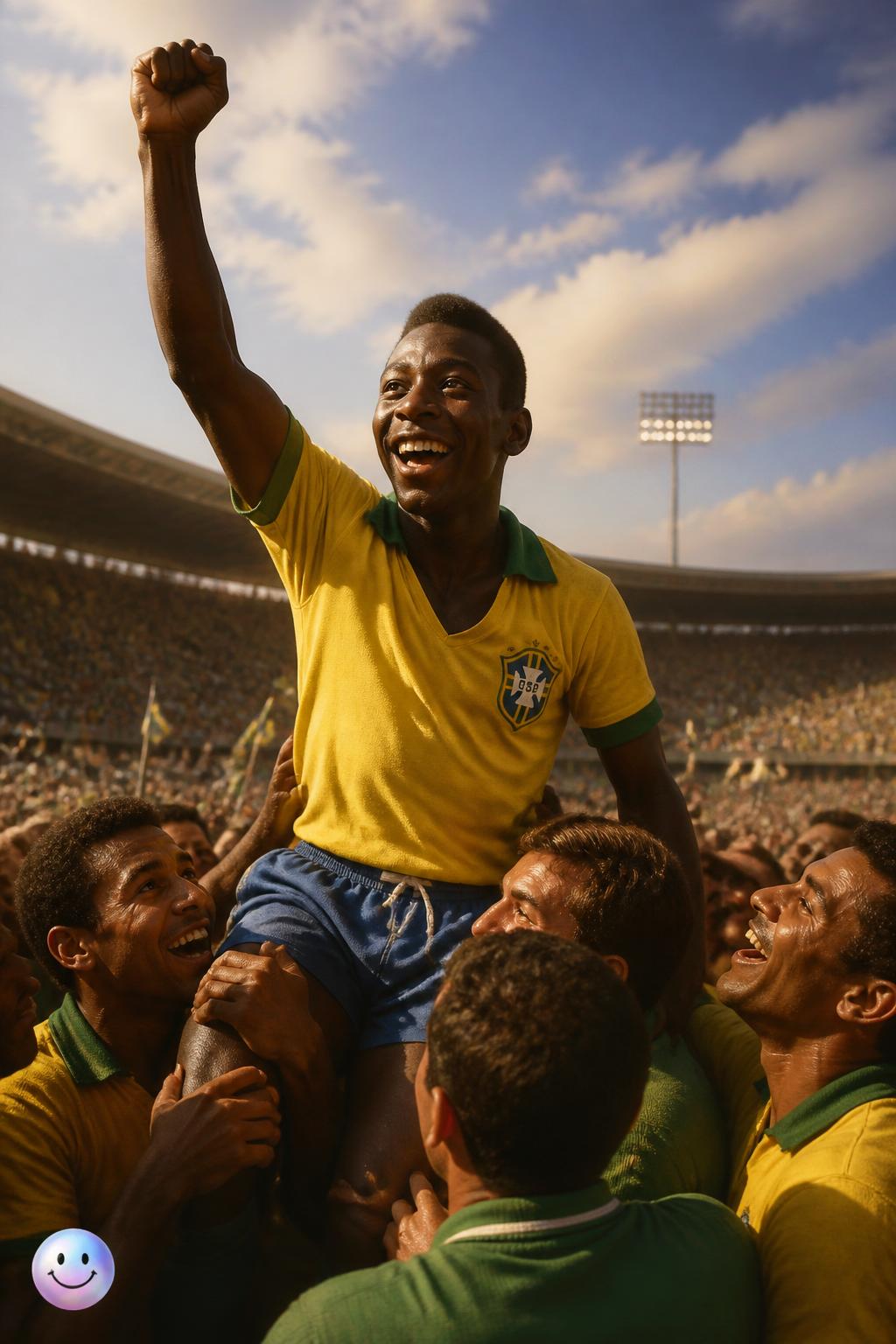 El debut del rey Pelé en 1958