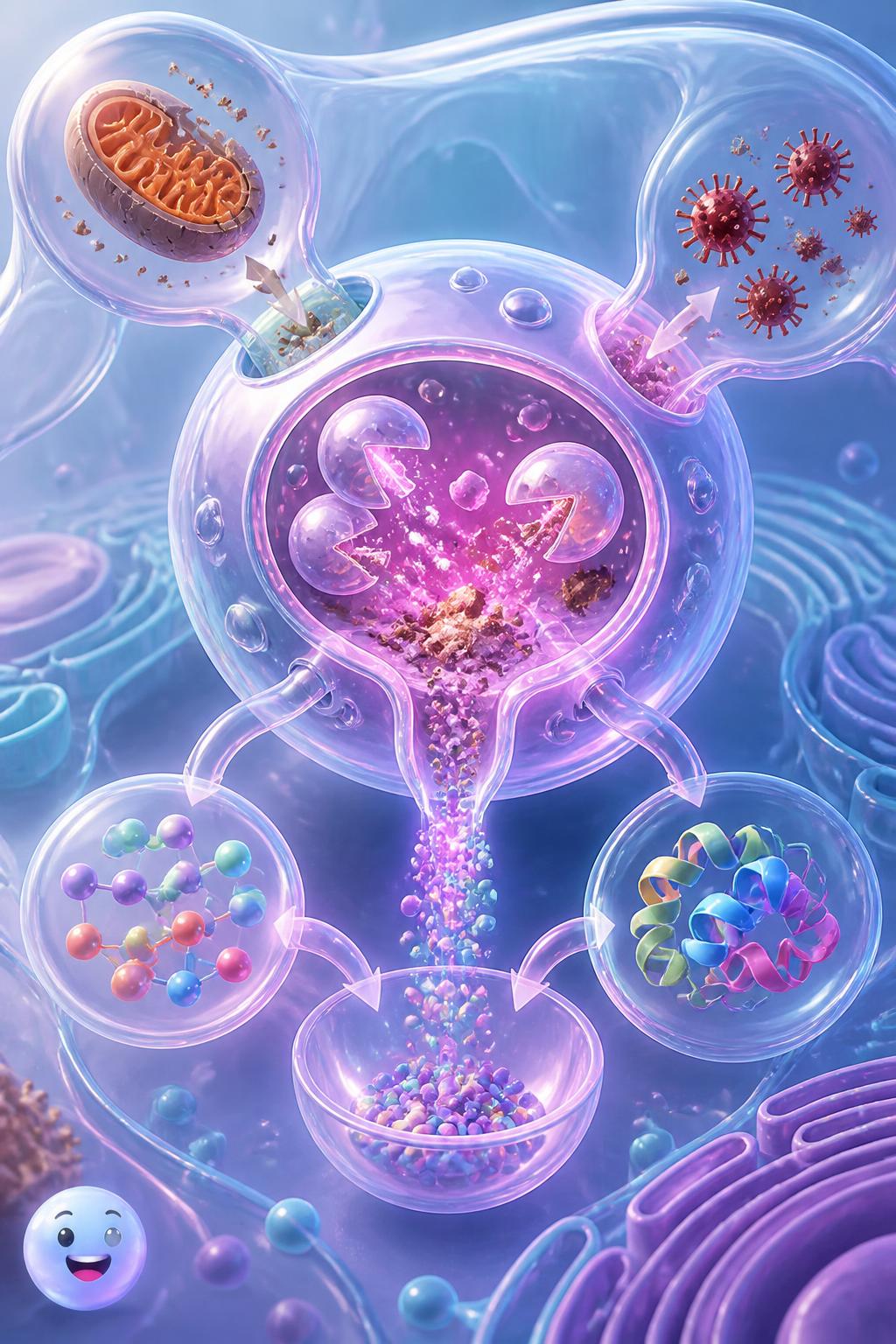 How lysosomes act as recycling plants
