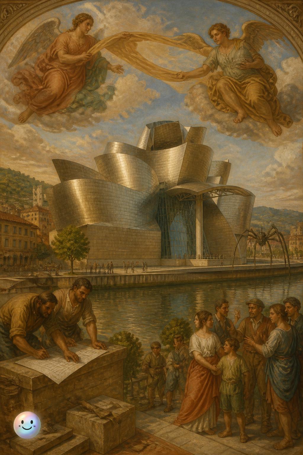 The titanium curves of Bilbao