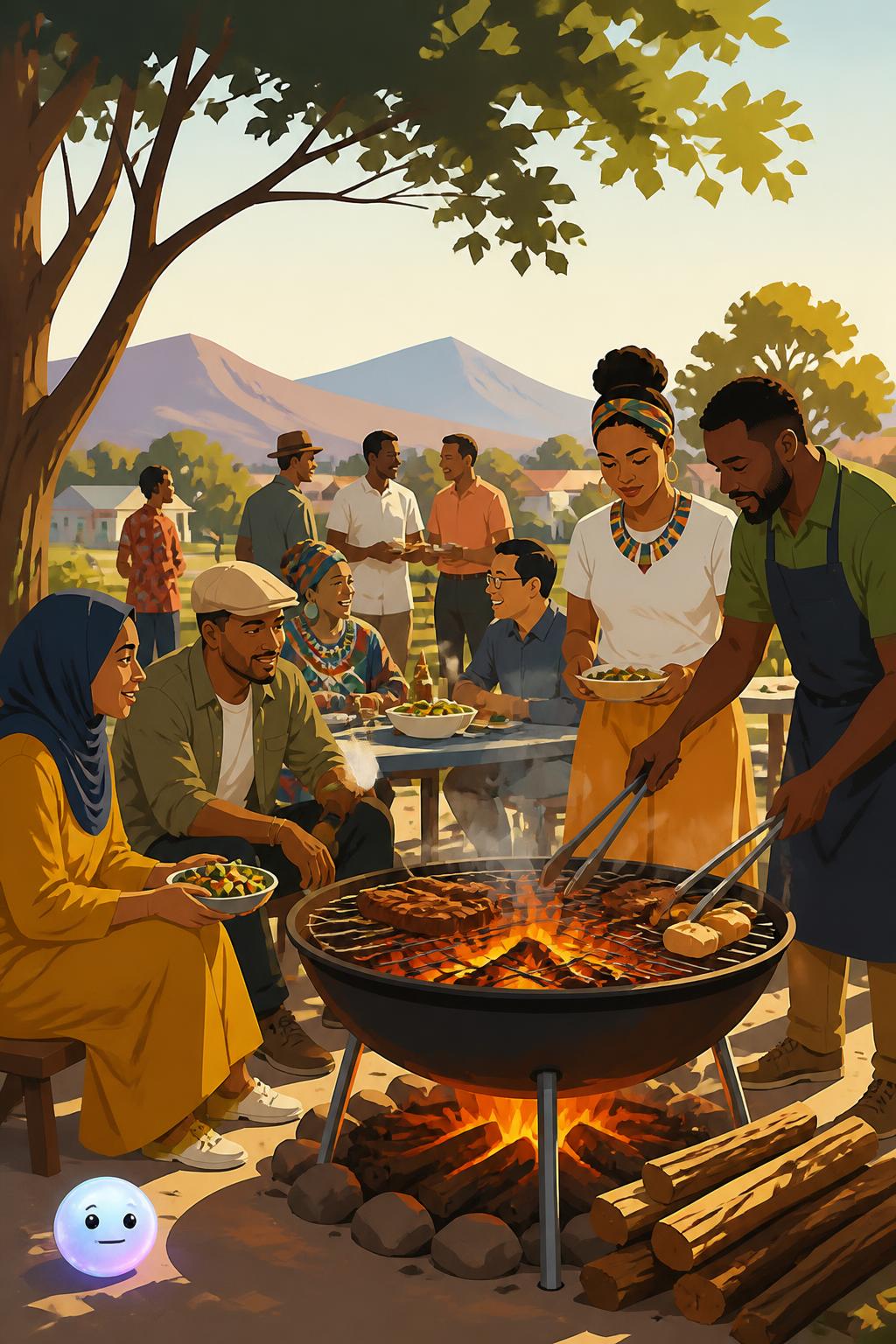 The sacred ritual of the braai