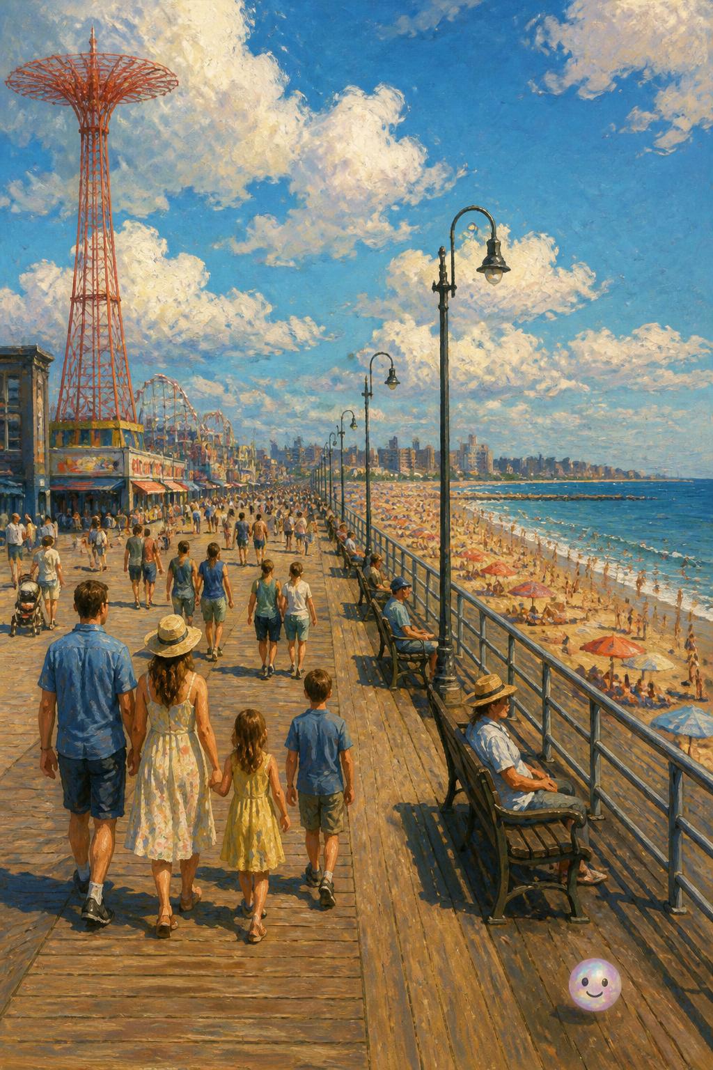 The Riegelmann Boardwalk architectural feat