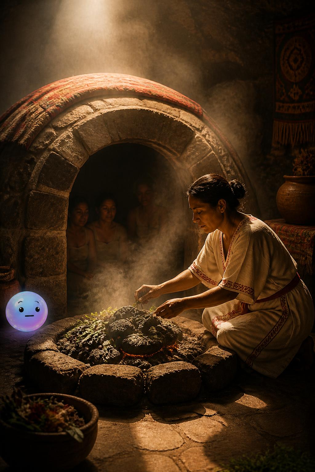 The Mesoamerican temazcal ritual