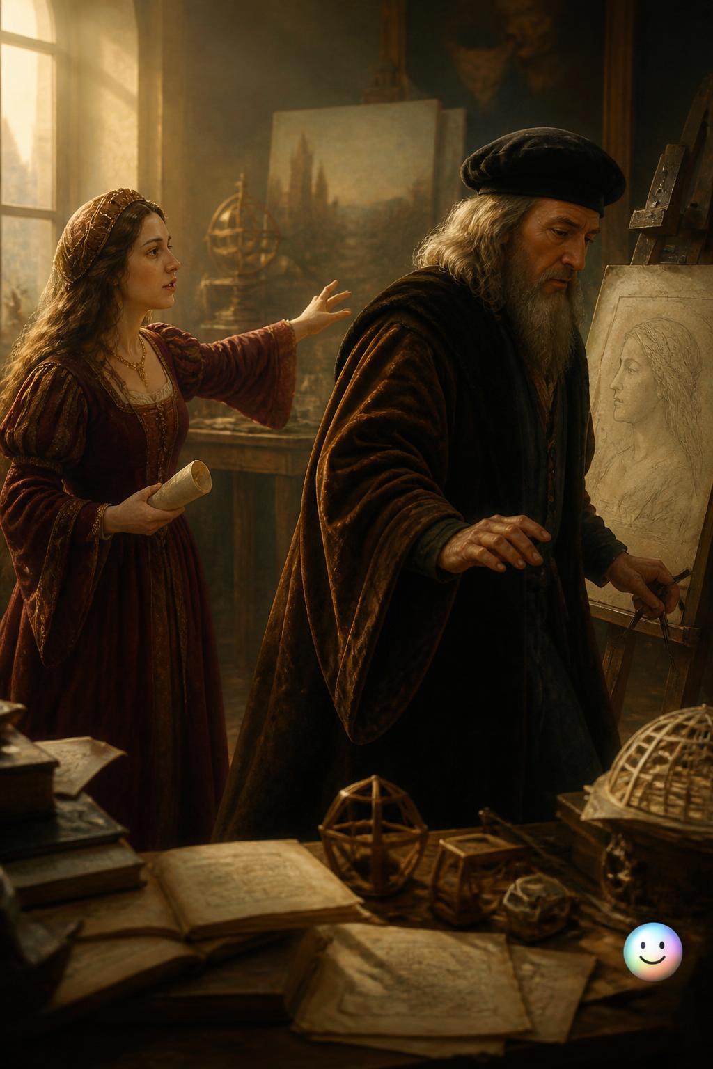 Chasing a reluctant Leonardo