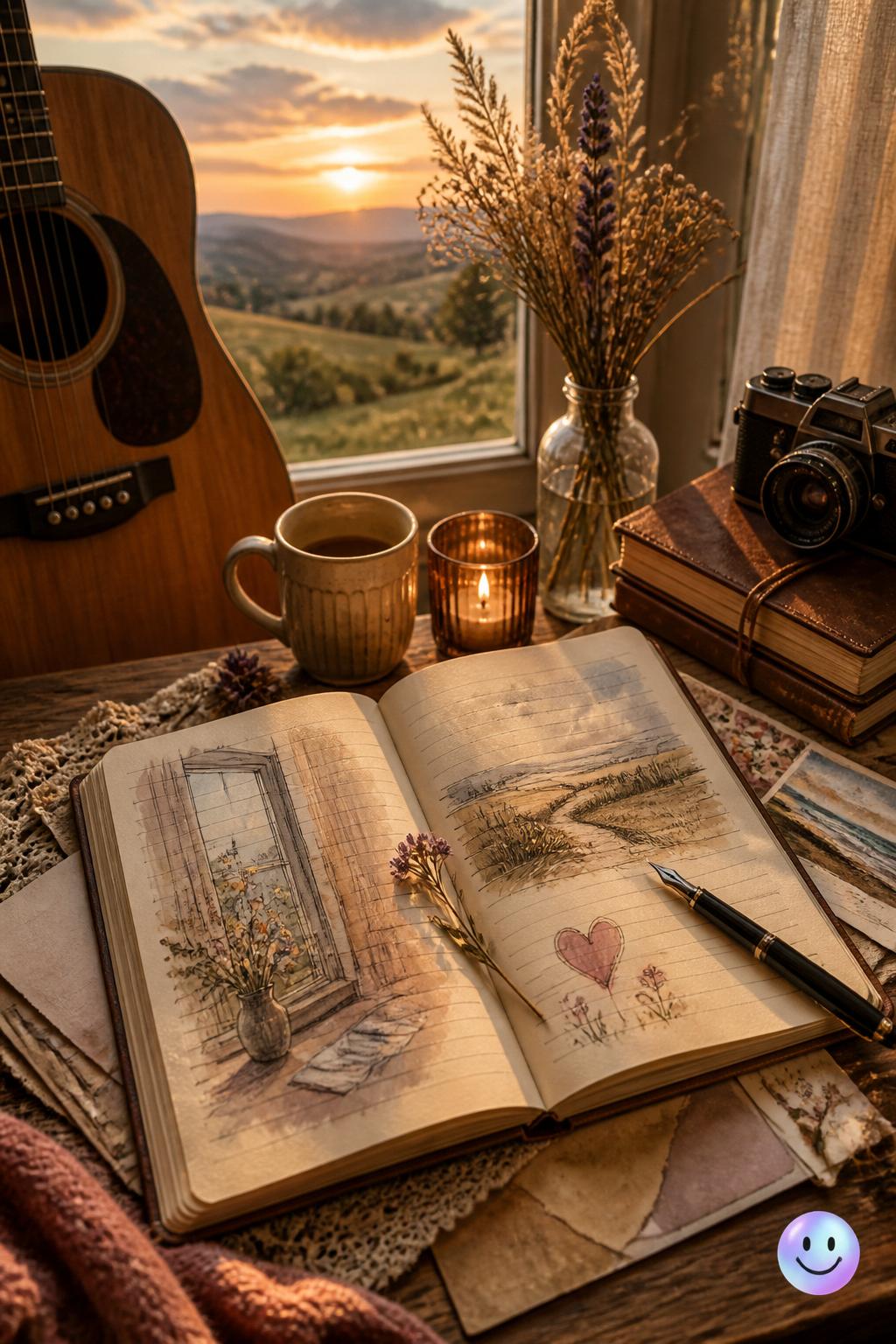 The diary style of lyrical storytelling