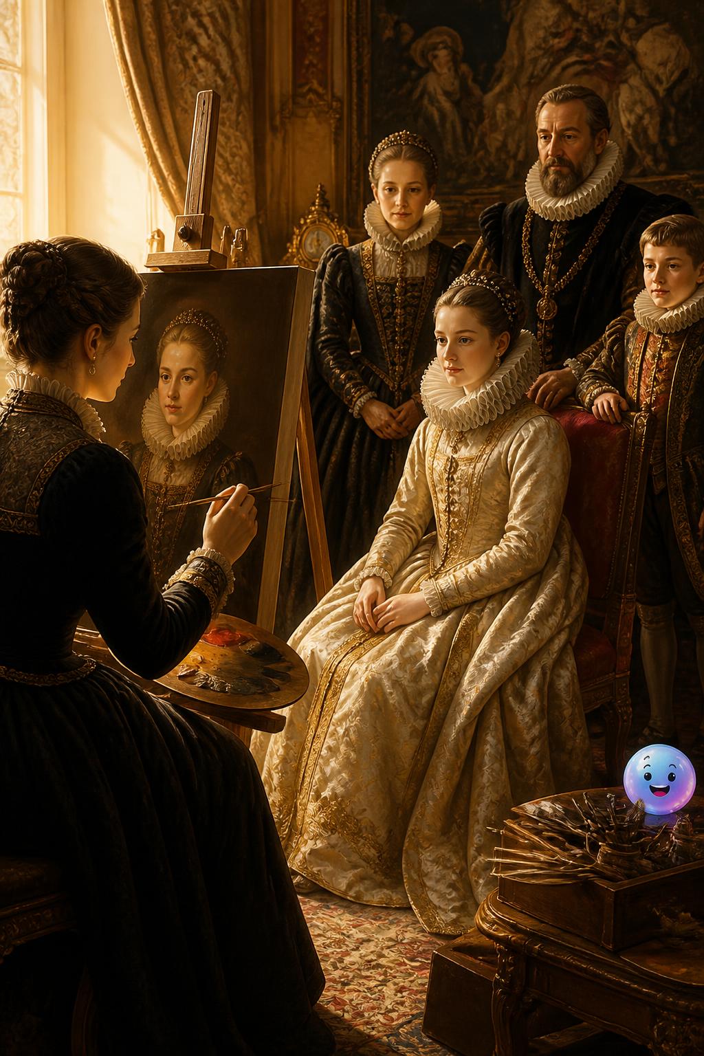 Sofonisba Anguissola at the royal court