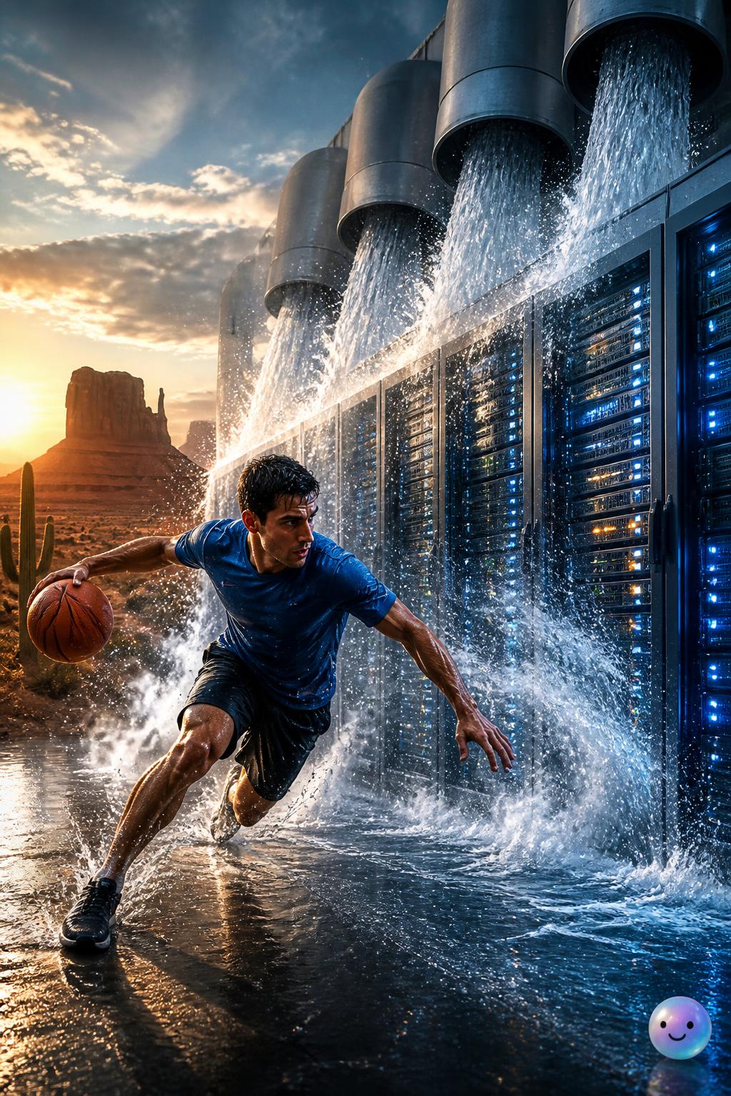 Why servers drink millions of gallons of water