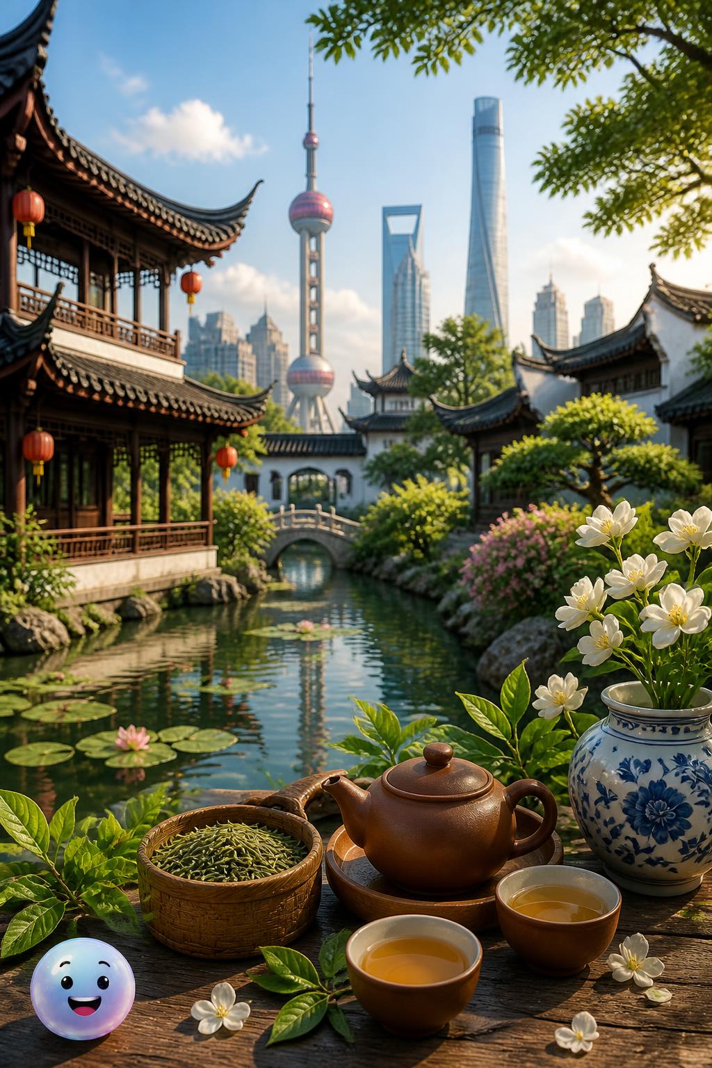 The tea and gardens of Shanghai