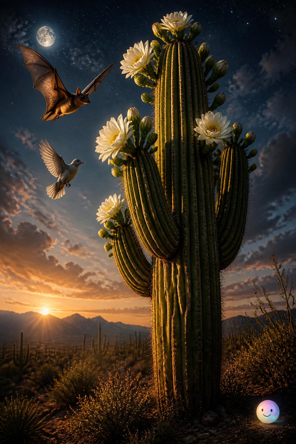 The giant cactus of Arizona