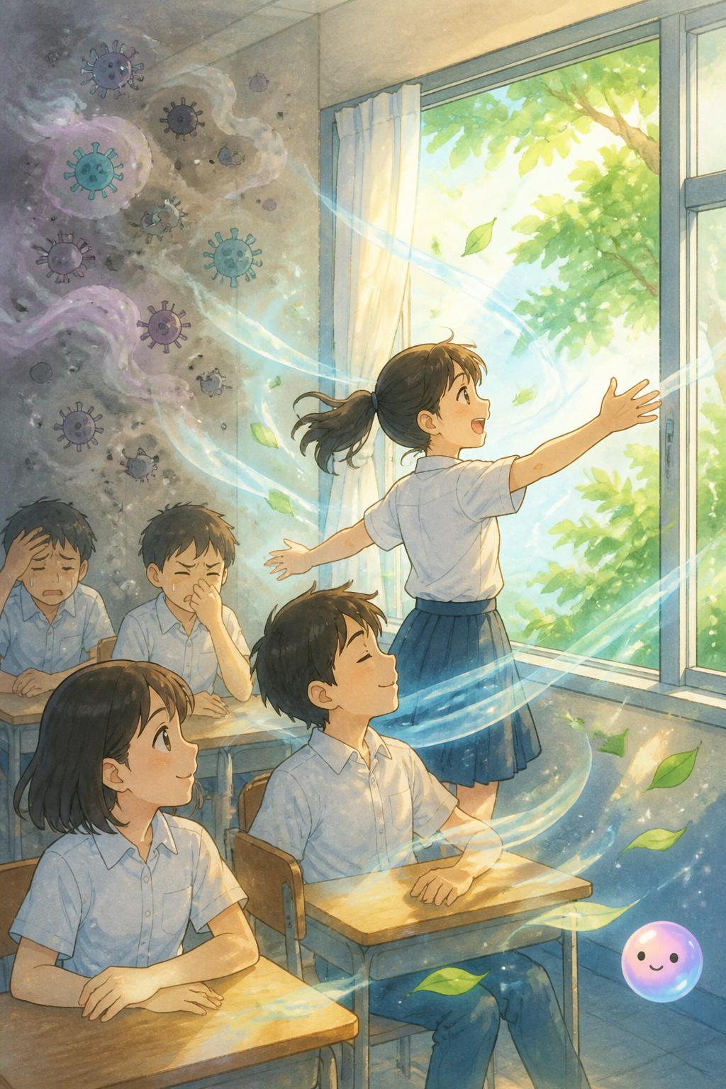 El arte de ventilar los espacios