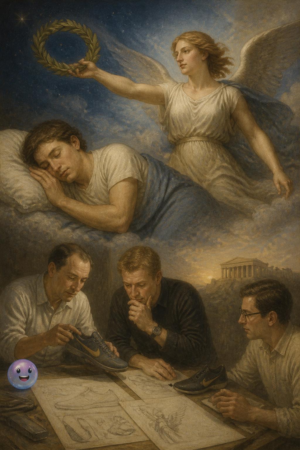 A late-night dream names the brand