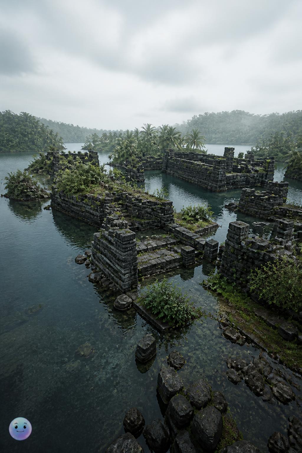 The floating stone city of Nan Madol