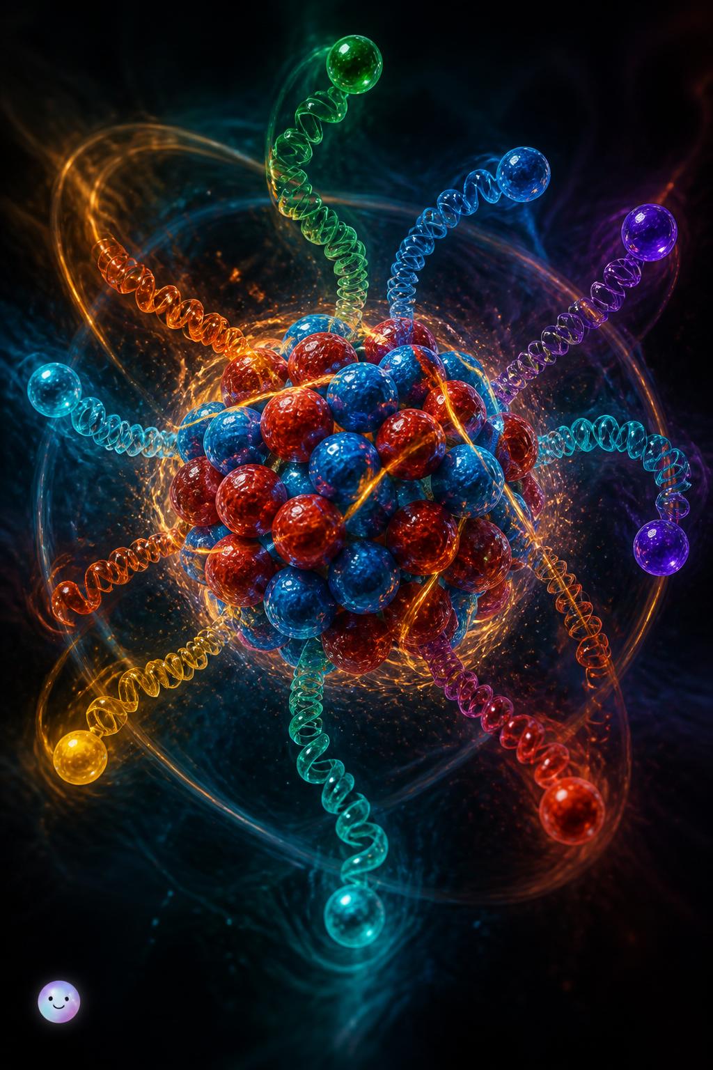 The sticky glue of the nucleus