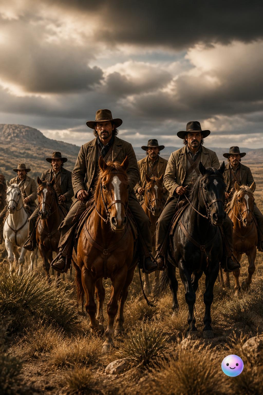 The legendary rangers on horseback