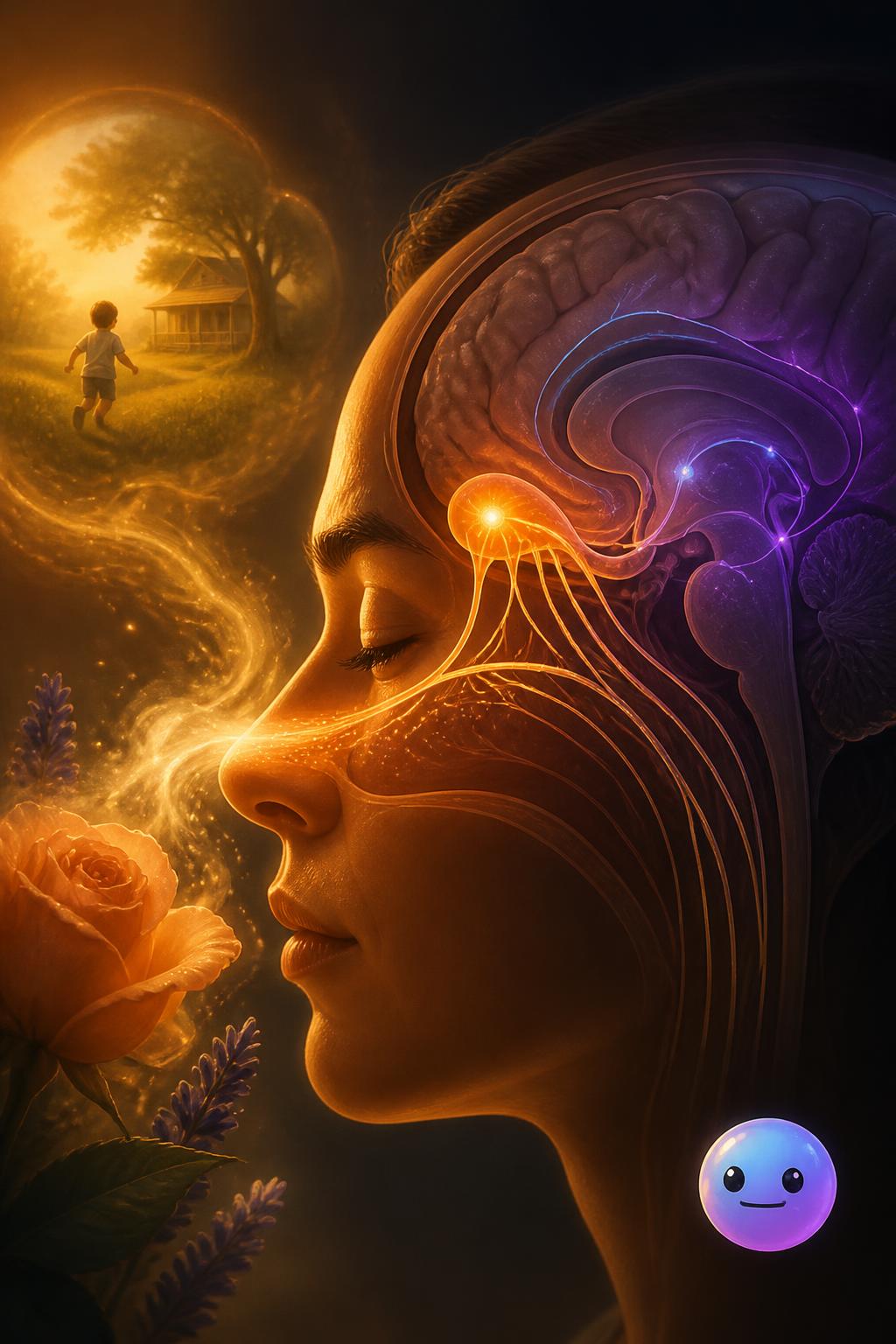 The olfactory bulb's direct line