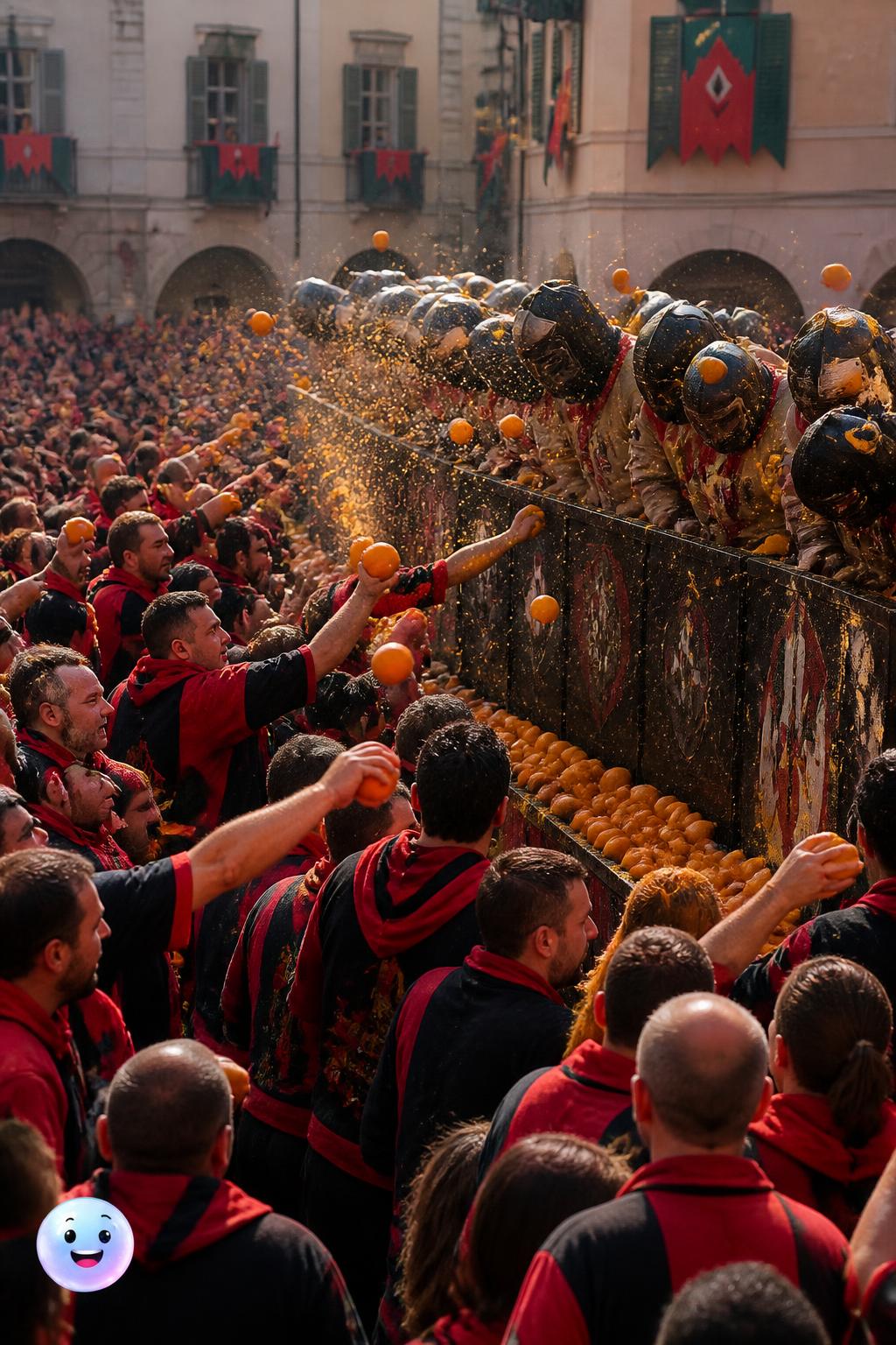 La battaglia delle arance di Ivrea