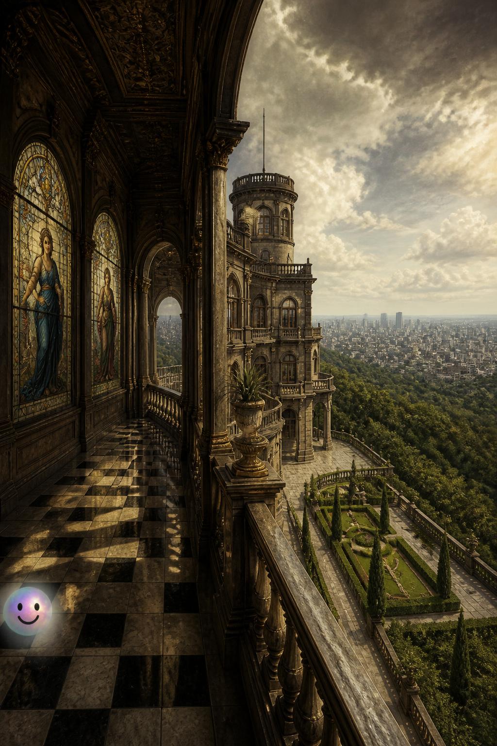 La construcción del palacio colonial