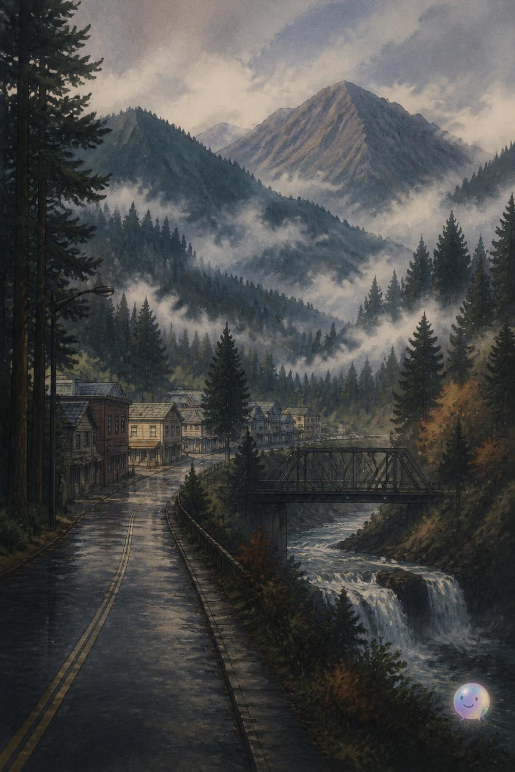 Twin Peaks and the Pacific Northwest eerie vibe