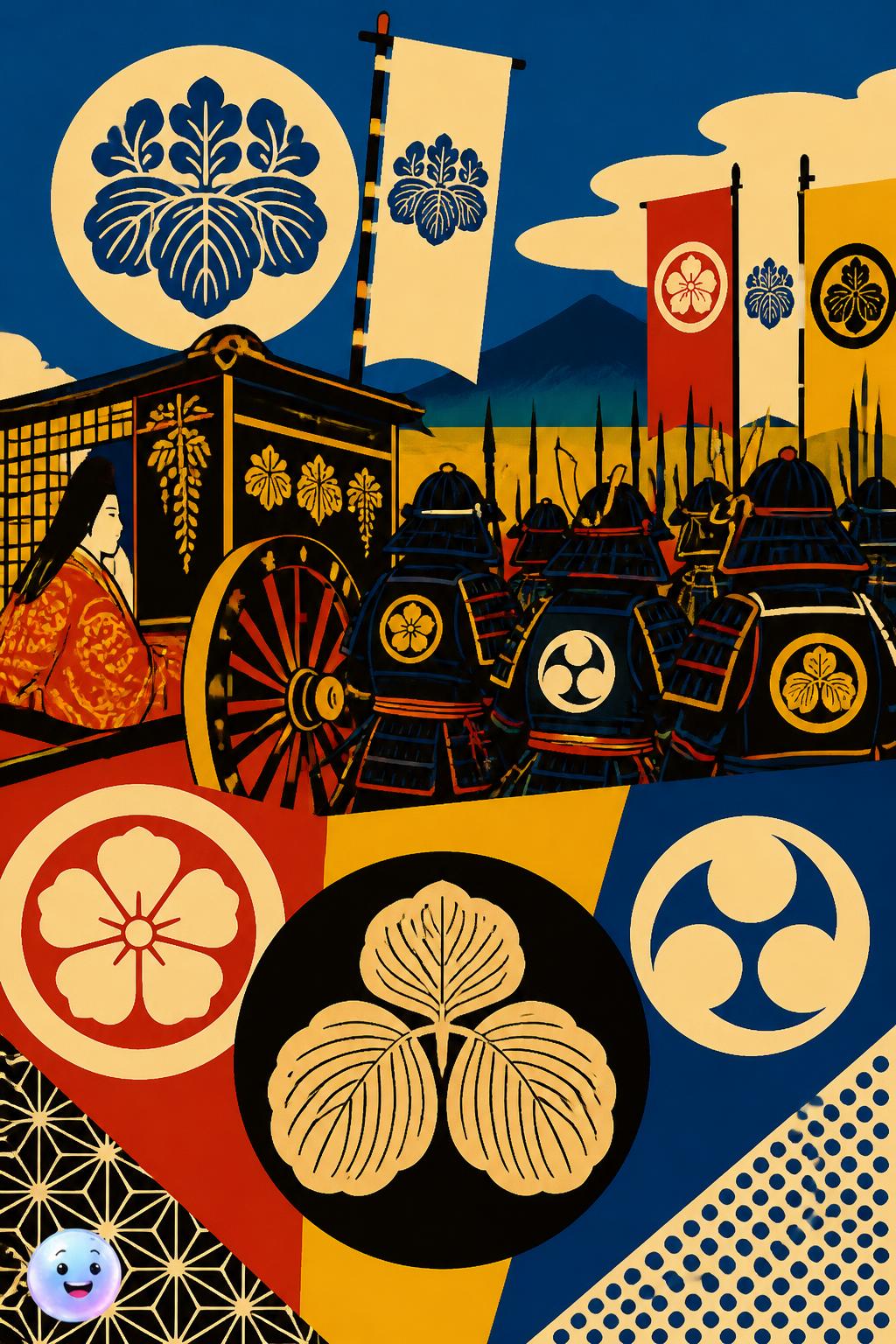 The geometry of Japanese Kamon