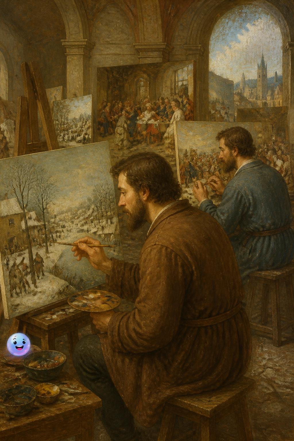 Pieter the Younger, the master copyist