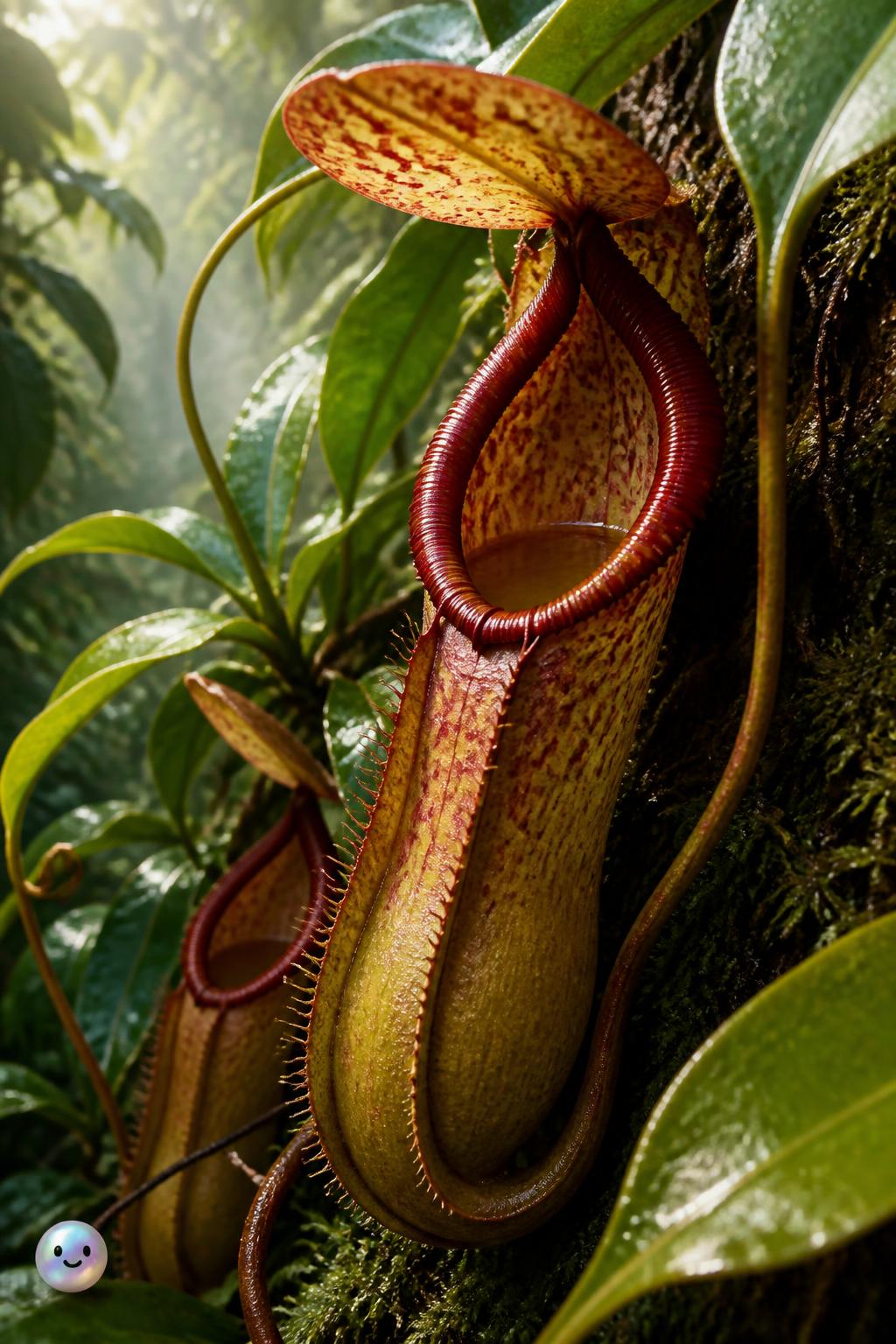 The slippery pits of tropical pitcher plants