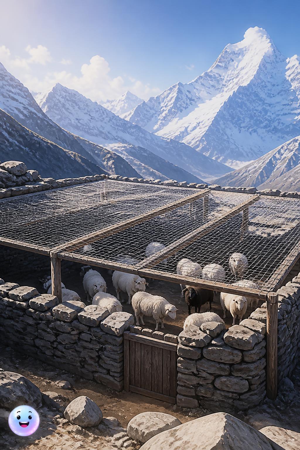 Predator proofing the high Himalayan corrals