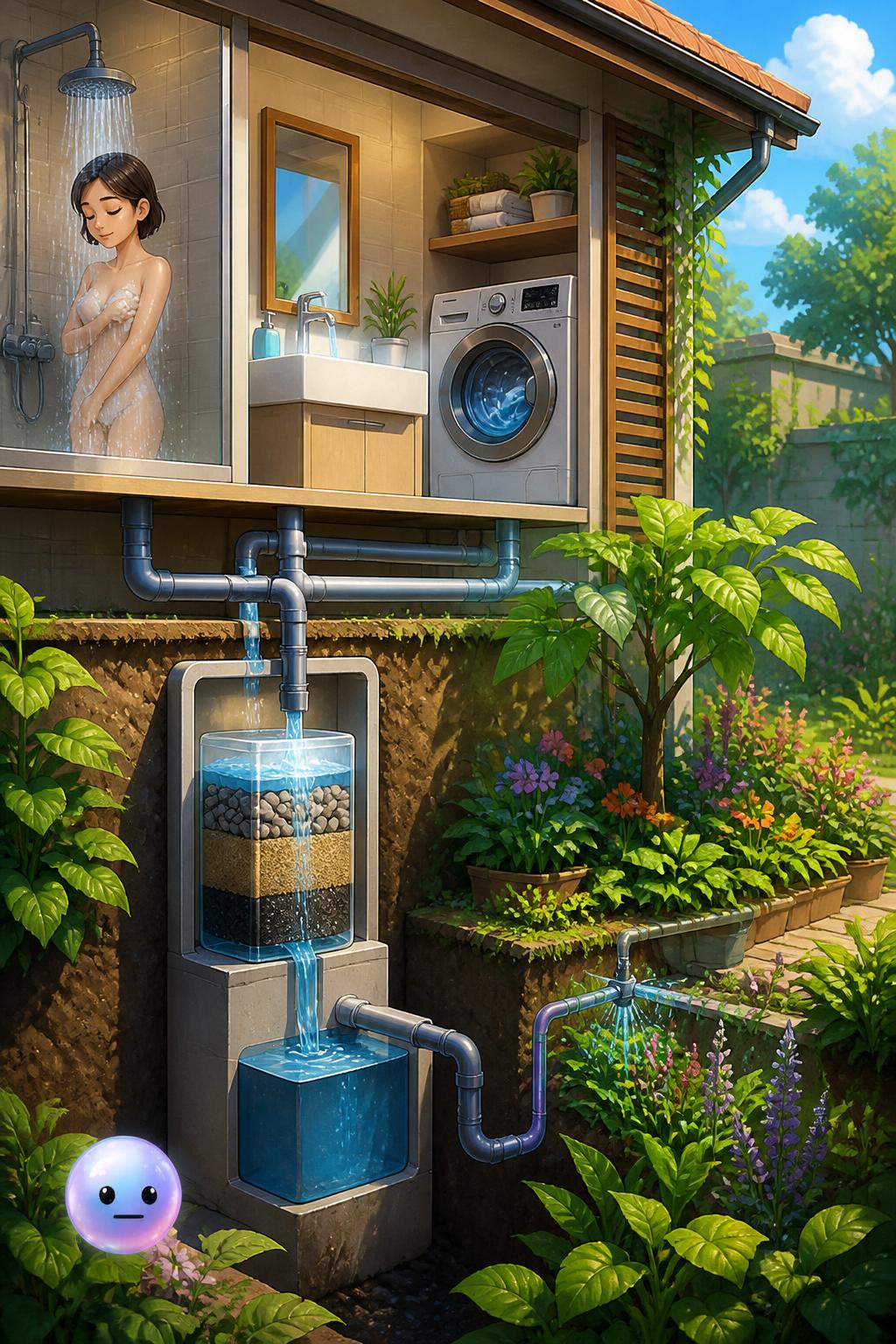 El reciclaje inteligente de aguas grises